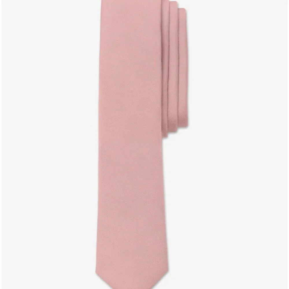 Bird Grey - Men Rose Gold Pocket Square , Tie & Bow tie (Package deal) - Picture 2 of 5